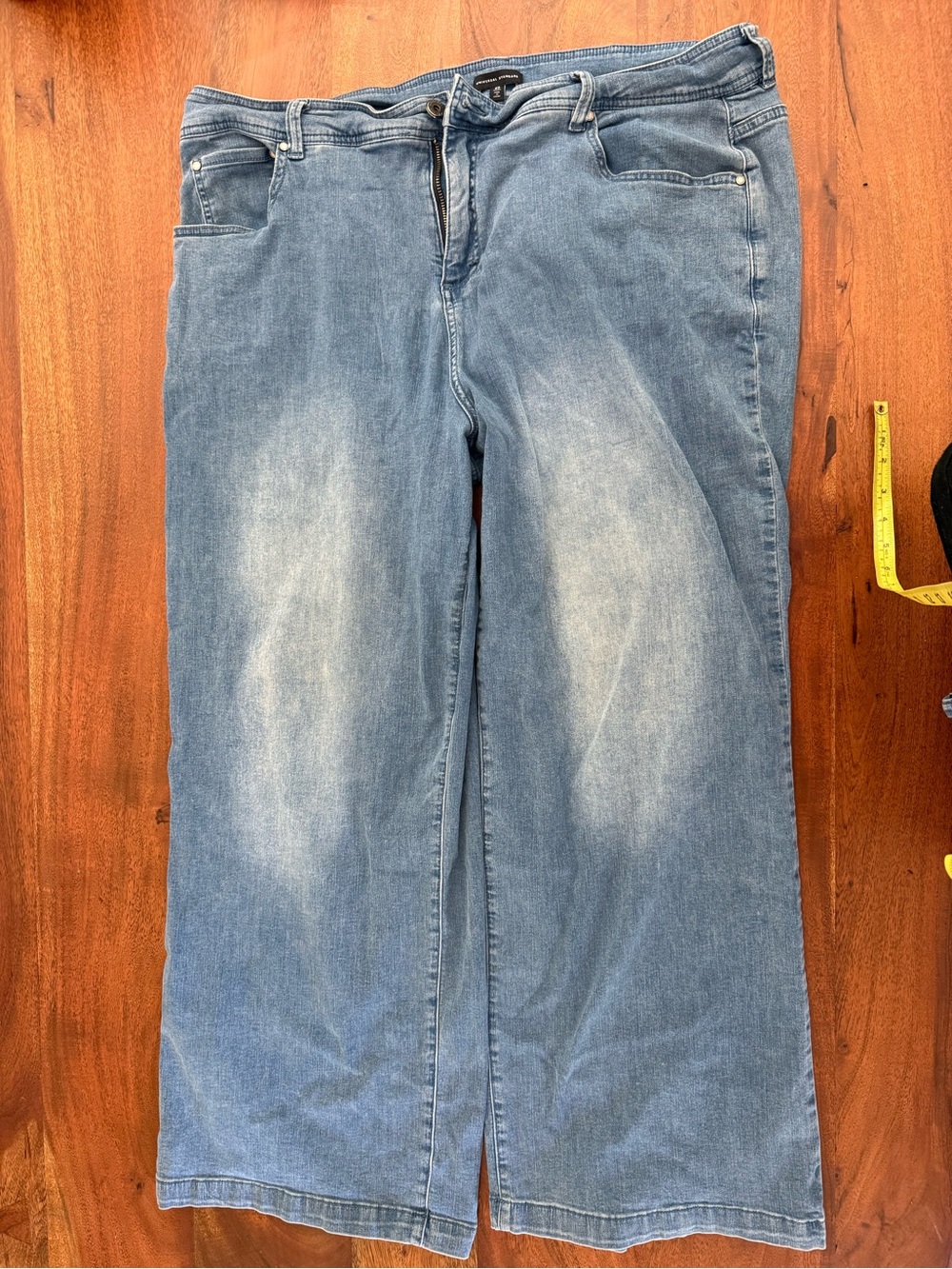 Universal Standard Light Blue Wide-Leg Jeans sz20